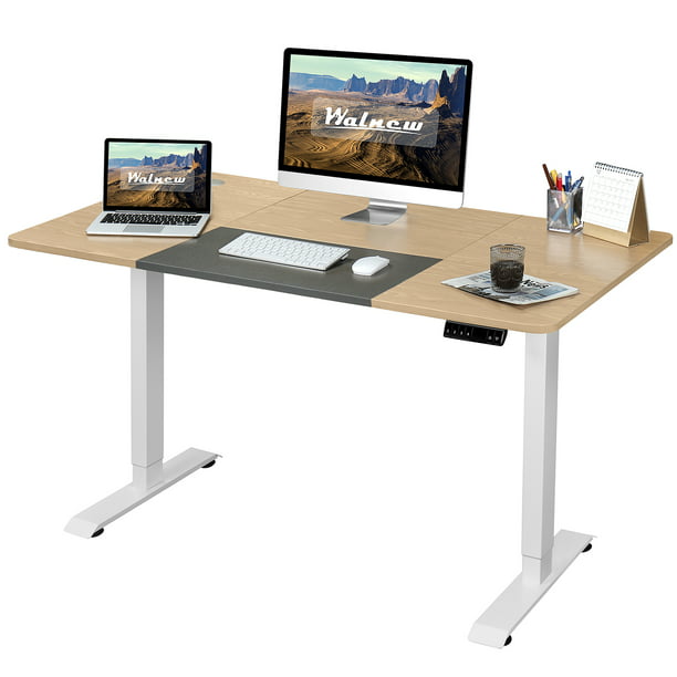 Adjustable Height Table Top Sit//Stand Desk riser fr double monitor//laptop-RB